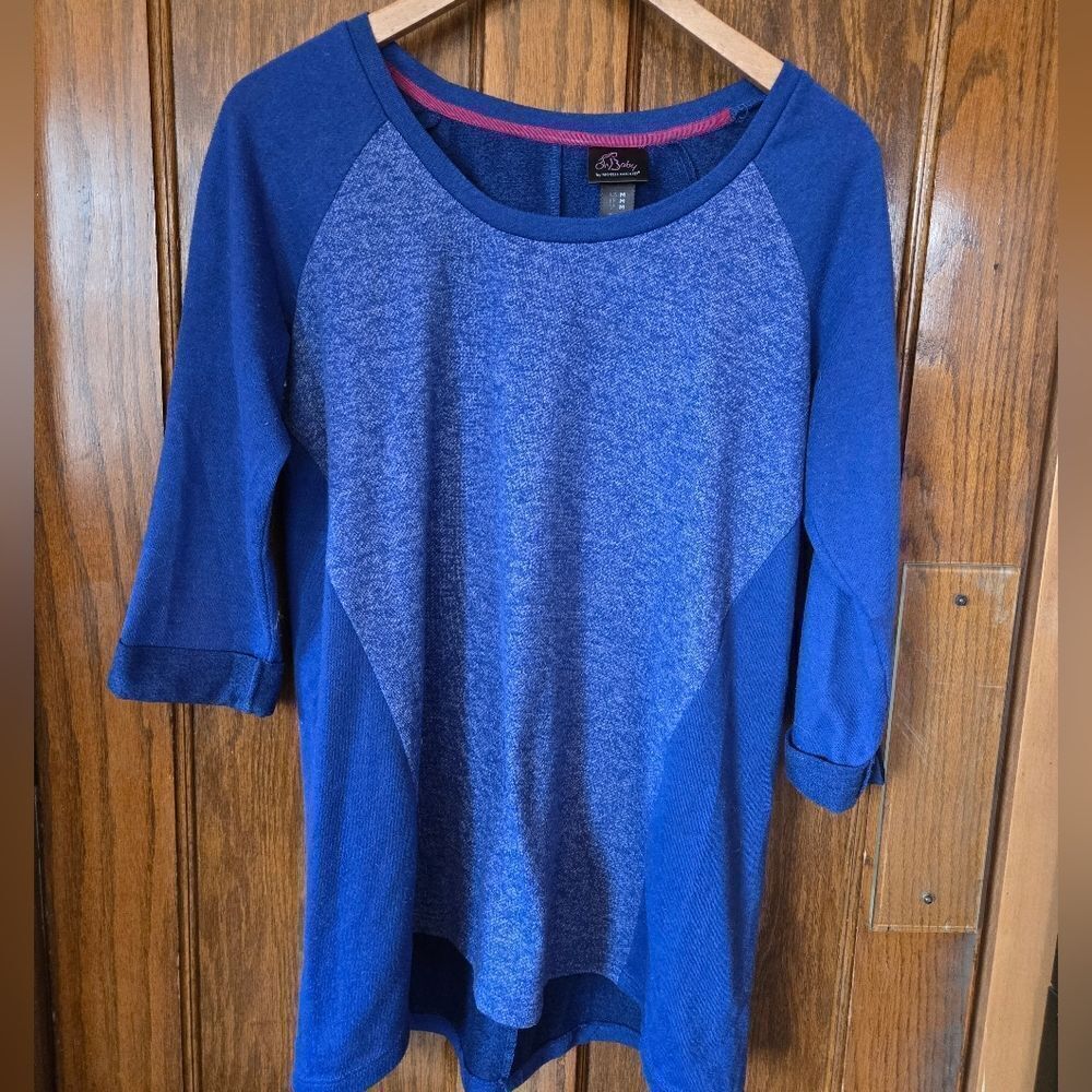 Oh Baby by Motherhood Scoopneck Top Tunic with 3/4 Sleeves MEDIUM